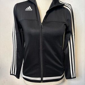 Adidas Black and White Kids Jacket